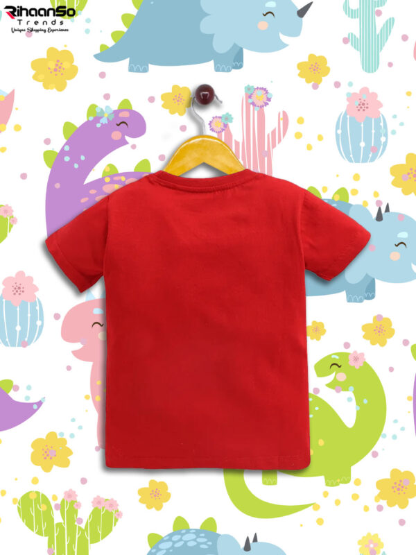 kids TshirtBackside Red