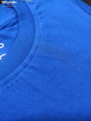 kids TshirtCloseup Rblue