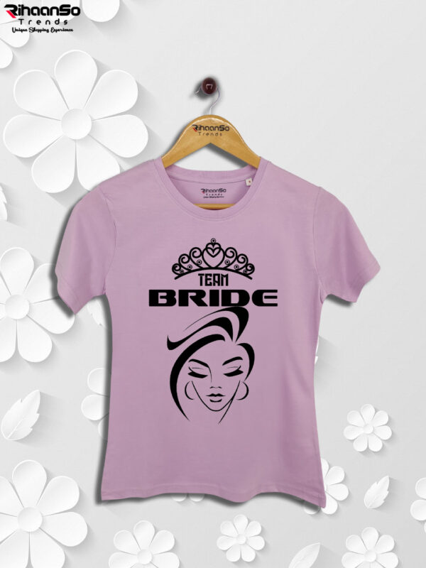 WeddingTshirtLilacWomen