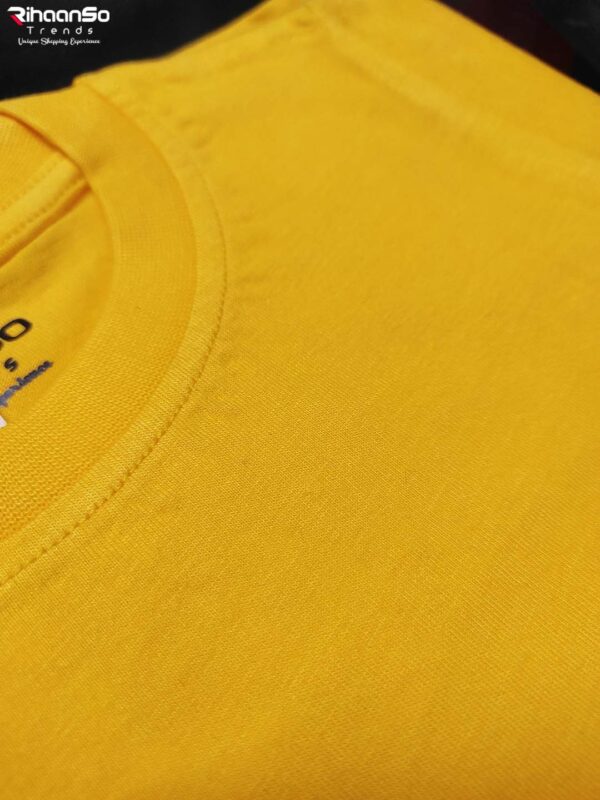 kids TshirtCloseup Yellow