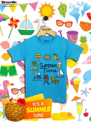 Kids Summer Blue6